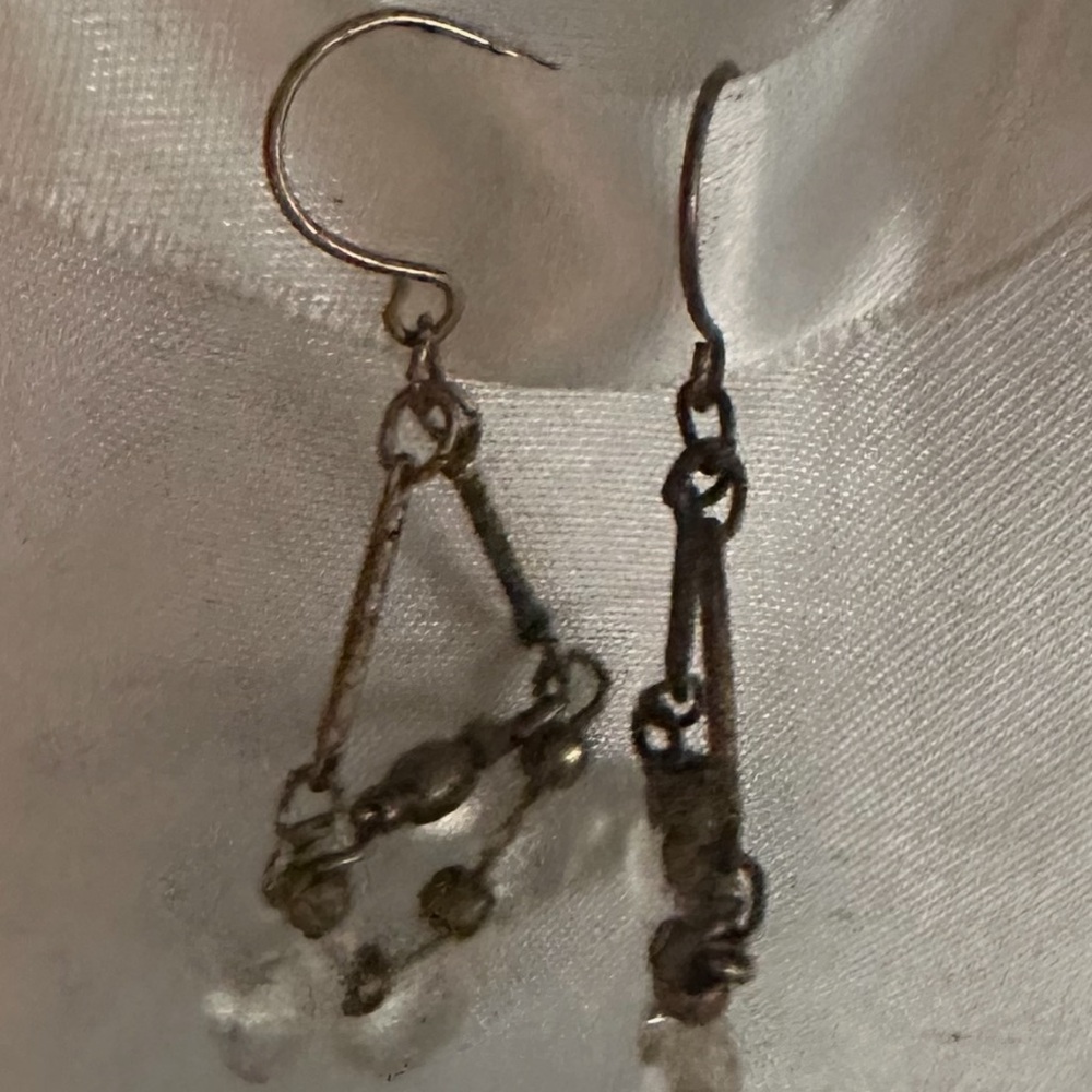 Elegant Silver Dangle Earrings